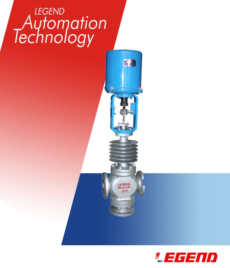 ZDLQ  X型電子式三通合流、分流調(diào)節(jié)閥